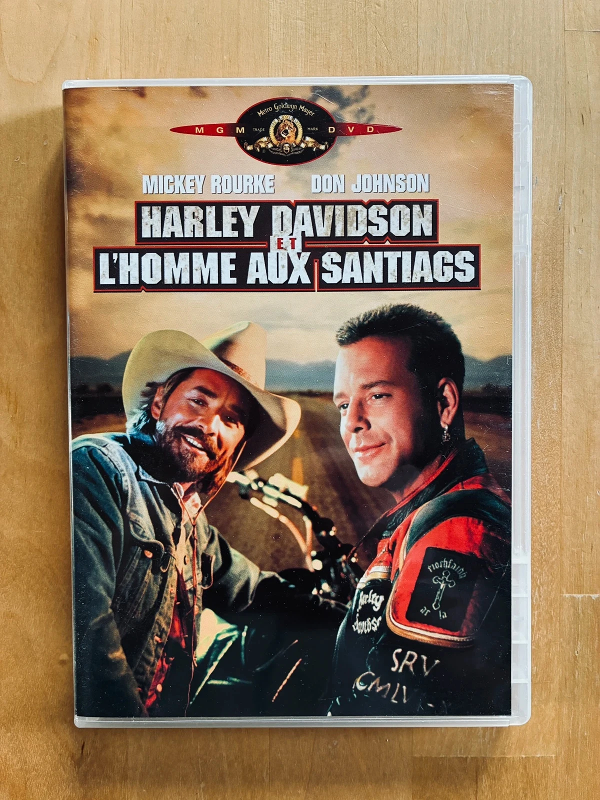 DVD Harley Davidson et l’homme aux santiags Mickey Rourke Don Johnson.